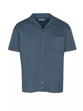 COLORFUL STANDARD | Chemise coupe droite | blau